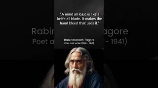 Rabindranath Tagore Quotes on Life Love and Wisdom [upl. by Mulford]