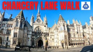 LONDON HISTORY WALK  Royal Courts of Justice 🏛 Chancery Lane Lincolns Inn Fields2021 [upl. by Halda675]