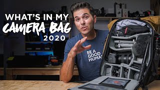 WHATS IN MY CAMERA BAG 2020 UPDATE  Compagnon Element REVIEW [upl. by Ailin]