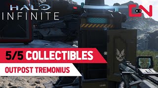 All OUTPOST TREMONIUS COLLECTIBLES Locations Halo Infinite [upl. by Ut376]