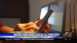 Medford School District seeking input on possible cell phone policy updates [upl. by Deehsar]