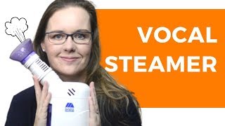 Vocal Steamer Why and How to Use Mabis Steam Inhaler [upl. by Leal346]