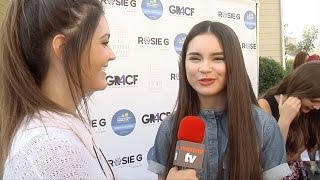 Landry Bender Interview  Rosie Gs 2nd annual quotGR4CFquot Fundraiser Purple Carpet [upl. by Eimar]