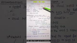 FRBM Act 2003 Part77  Indian Economy  Lec85  Handwritten notes  An Aspirant [upl. by Assylla]