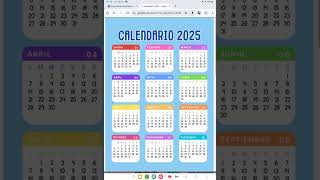 ¡Calendario 2025 A comprarlo antes de que se agote 2025 calendario2025 calendario pulidasuerte [upl. by Alene311]