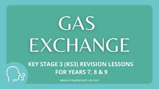 What is Gas Exchange Structures Involved Process amp the Lungs  Biology Revision Years 7 8 amp 9 [upl. by Hazmah]