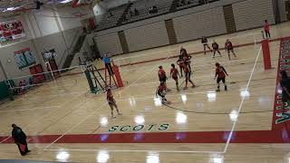 Volleyball Highland Park vs Wyandotte [upl. by Kablesh]