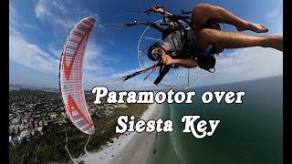 Paramotor over Siesta Key [upl. by Everick]