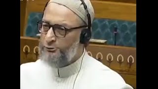 Asaduddin Owaisi videos asaduddinowaisi ytshorts parliament reels statuswhatsapp statusvideo [upl. by Yedrahs37]