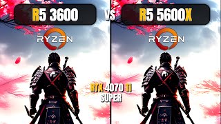 AMD Ryzen 5 3600 vs AMD Ryzen 5 5600x  12 Games Tested [upl. by Mela]