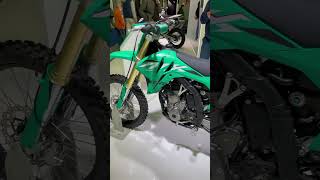 KOVE MX 450 motocross bike new turquoise colour for 2025 kovemoto 450cc eicma dirtbike [upl. by Corliss]