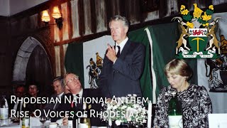 National Anthem of Rhodesia 19741979  Rise O Voices of Rhodesia [upl. by Aerdnak]