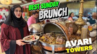 Best Sunday Brunch Of Karachi  Avari Towers muniftv [upl. by Sinai704]