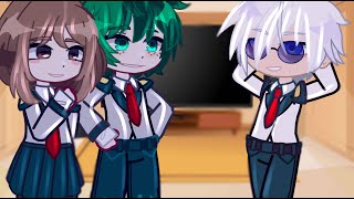 Class 1A React To Gojo As Transfer Student  MHA  Gacha Club [upl. by Ididn701]