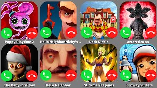 Poppy Playtime Chapter 2Hello Neighbor Nickys DiariesDark RiddleAntarctica 88 [upl. by Uriia94]