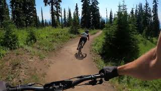 SilverStar Air DH Stans No Tubes Course Preview  CLIF Crankworx Summer Series [upl. by Hodgkinson]