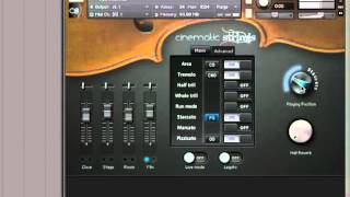 Test Cinematic Strings 2  Staccato Staccatissimo [upl. by Dirgni]