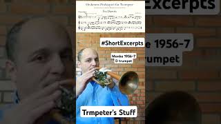 Fra Diavolo Trumpet Excerpt trumpeter trompete musica trumpet excerpt [upl. by Eehc]