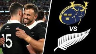 quotAll Blacks XV vs Munster Match Highlights  Rugby Exhibition Recap 2024quot [upl. by Enylcaj]