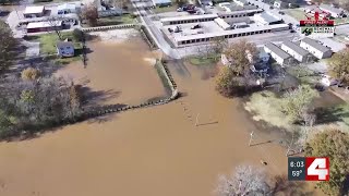 Floodwater receding in Pacific [upl. by Giliana951]