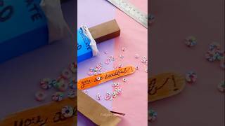 DIY craft  gift idea 🎁 Paper chocolate🍫 shorts [upl. by Moon]