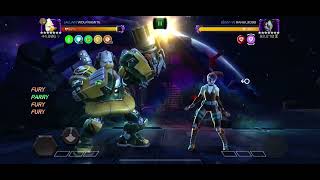 MCoC HTD vs Domino on node 40 provocateur high energy diet burden of might [upl. by Evie408]