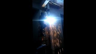 Welding in water flow [upl. by Nic955]