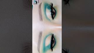 green eye makeup tutorial  part 2  makeupshorts [upl. by Lubow]