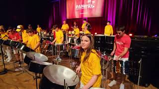 Panergy youth steel drum band from Telfs Austria 18324 Amazing Turn it up and dance [upl. by Mcarthur]