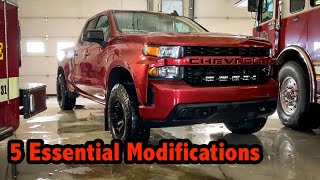 5 Modifications That You Need Now  20192024 Chevy Silverado  GMC Sierra [upl. by Atterehs]