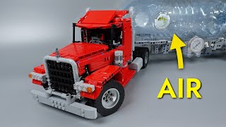 Building an AIR powered Lego Truck [upl. by Arenat397]