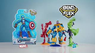 Hasbro México  Bend and Flex Marvel [upl. by Favrot]