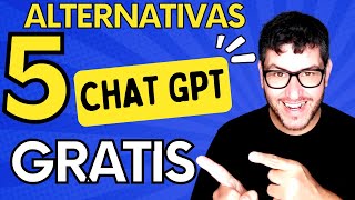 5 Alternativas a ChatGPT GRATIS [upl. by Attelliw323]