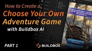 How to Make Your Own Choose Your Own Adventure Mobile Game Part 1  Buildbox AI NoCode Tutorial [upl. by Ainitsirhc]