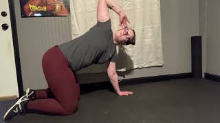 Active Rhomboid Stretch demonstration [upl. by Melliw728]