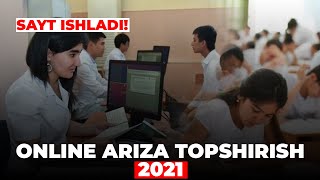 OQISHGA TOPSHIRISH ONLINE ARIZA TOPSHIRISH 2021 HUJJAT TOPSHIRISH DTM UZ 2021 [upl. by Jennings]