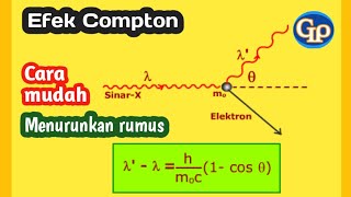 F180  Efek Compton pembuktian rumus secara mudah [upl. by Arianie884]