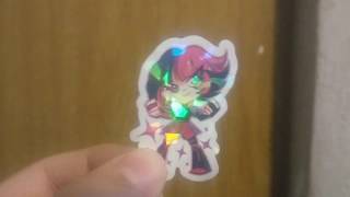 Tutorial Cómo hacer stickers holográficos Transferencia de Calor [upl. by Olinde]