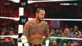 John Cena vs Cm punk WWE championship WWE raw 1000 part 22 HD [upl. by Giff870]