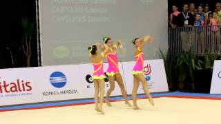 Gymnastics MIAC 2014 Youth WG POR GCP [upl. by Ettenor]