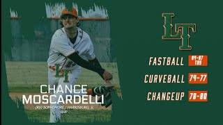 Chance MoscardelliRHP Uncommitted RS Sophomore [upl. by Chessa]