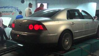 VW Phaeton V10 TDI Madness Motorsport first run [upl. by Eniamrehc407]