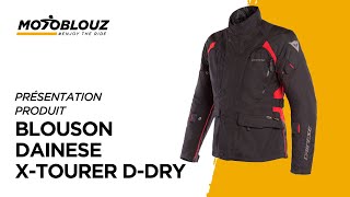 Le blouson Dainese XTourer DDry avis en vidéo par Motoblouz [upl. by Garrity]