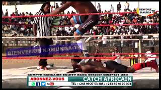 COMBAT DE CATCH CONGOLAIS AVEC SAMARA HOLO VS TORAU MAYAYI CE SAMEDI 03082024 À KOLWEZI [upl. by Sacha]