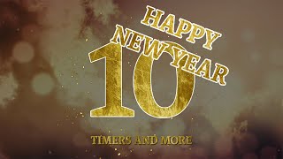 10 Second Happy New Year Countdown Timer 2024 [upl. by Carson]