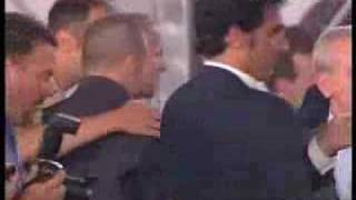 Totti and Cannavaro  sweet moments at Circo Massimo [upl. by Bathilda]