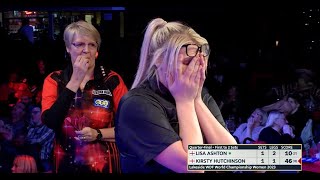 DOUBLE TROUBLE Unusual leg of darts  WDF World Championship [upl. by Quartana]