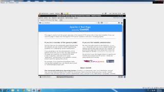 Como montar un servidor web Apache en Linux  CentOS 64 [upl. by Seabrooke]