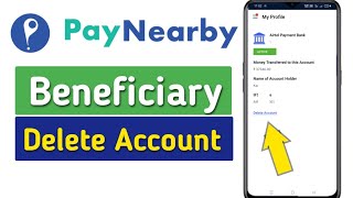 Paynearby beneficiary bank account delete kaise kare  paynearby sent to bank account delete [upl. by Ania]