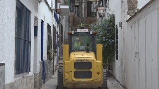 Les obres al casc antic de Sitges aturades [upl. by Kamerman]